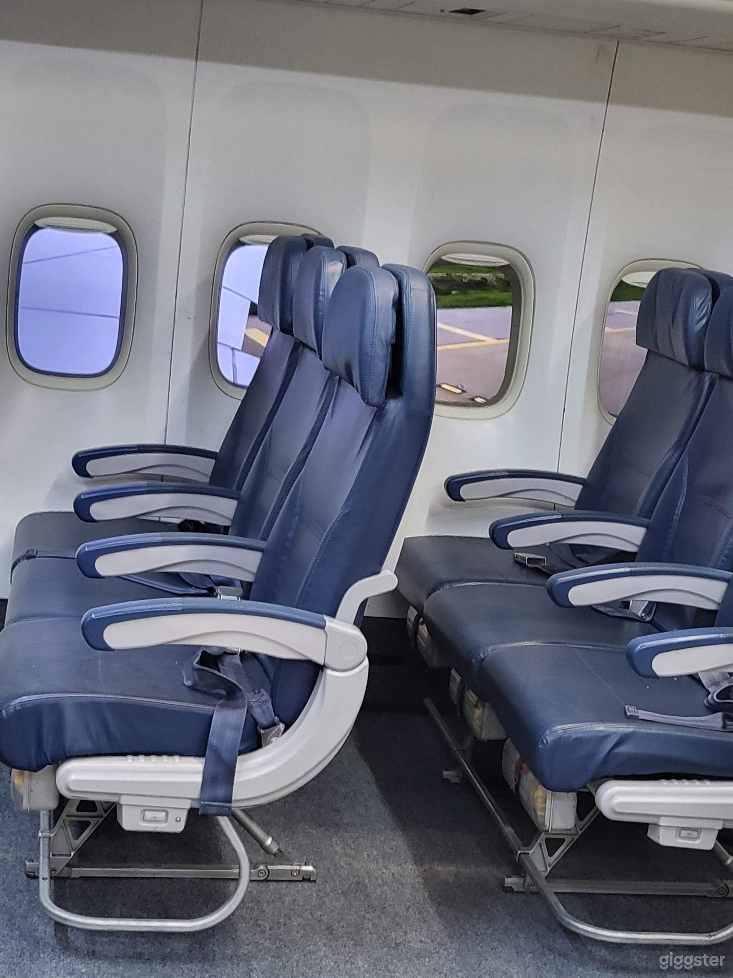 Airplane Set for Filming Photo 3