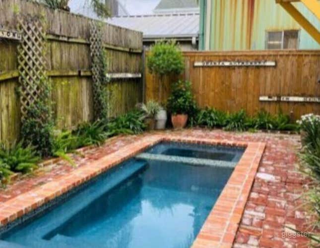 Luxury Pool Rental in New Orleans | Historic Compound for Filming