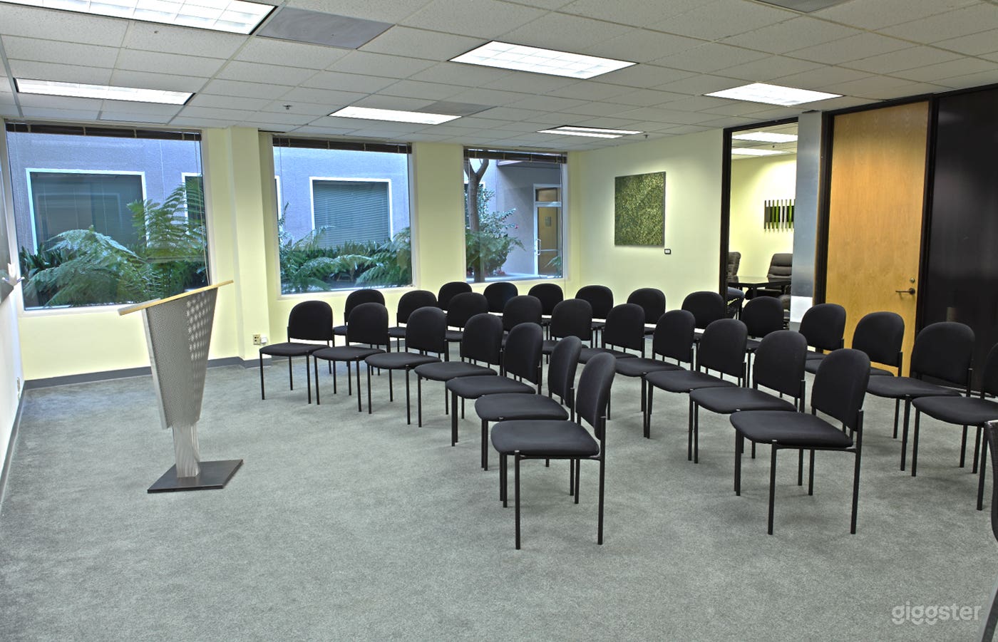 Theater Style Set up