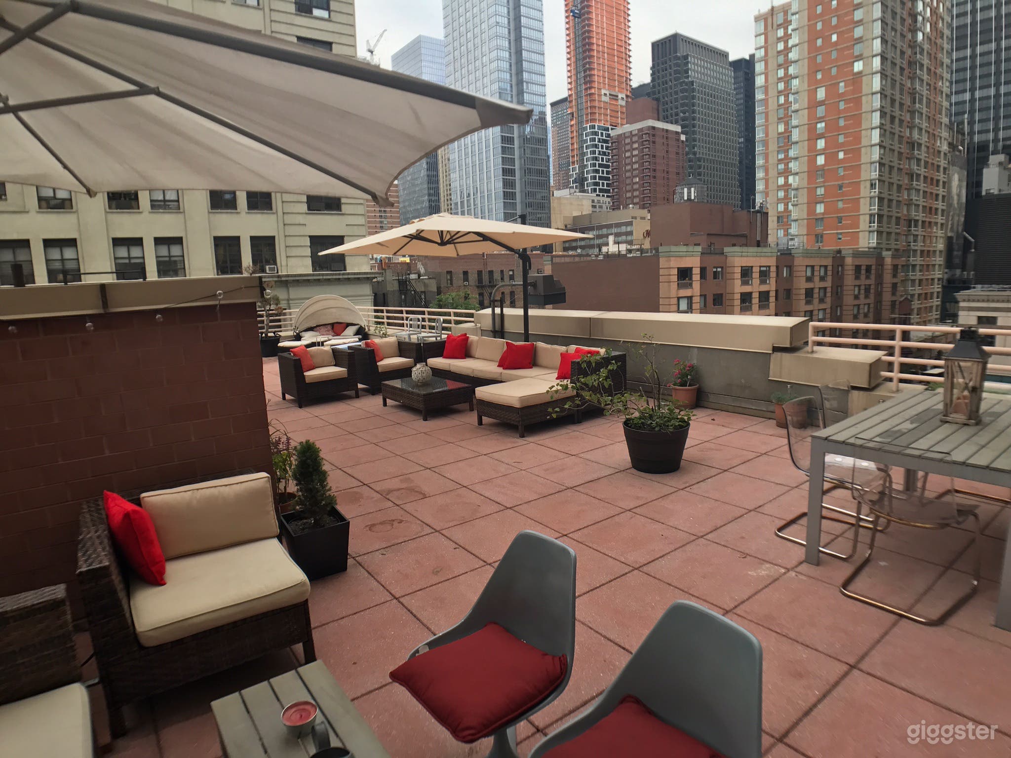 Nyc skyline terrace!