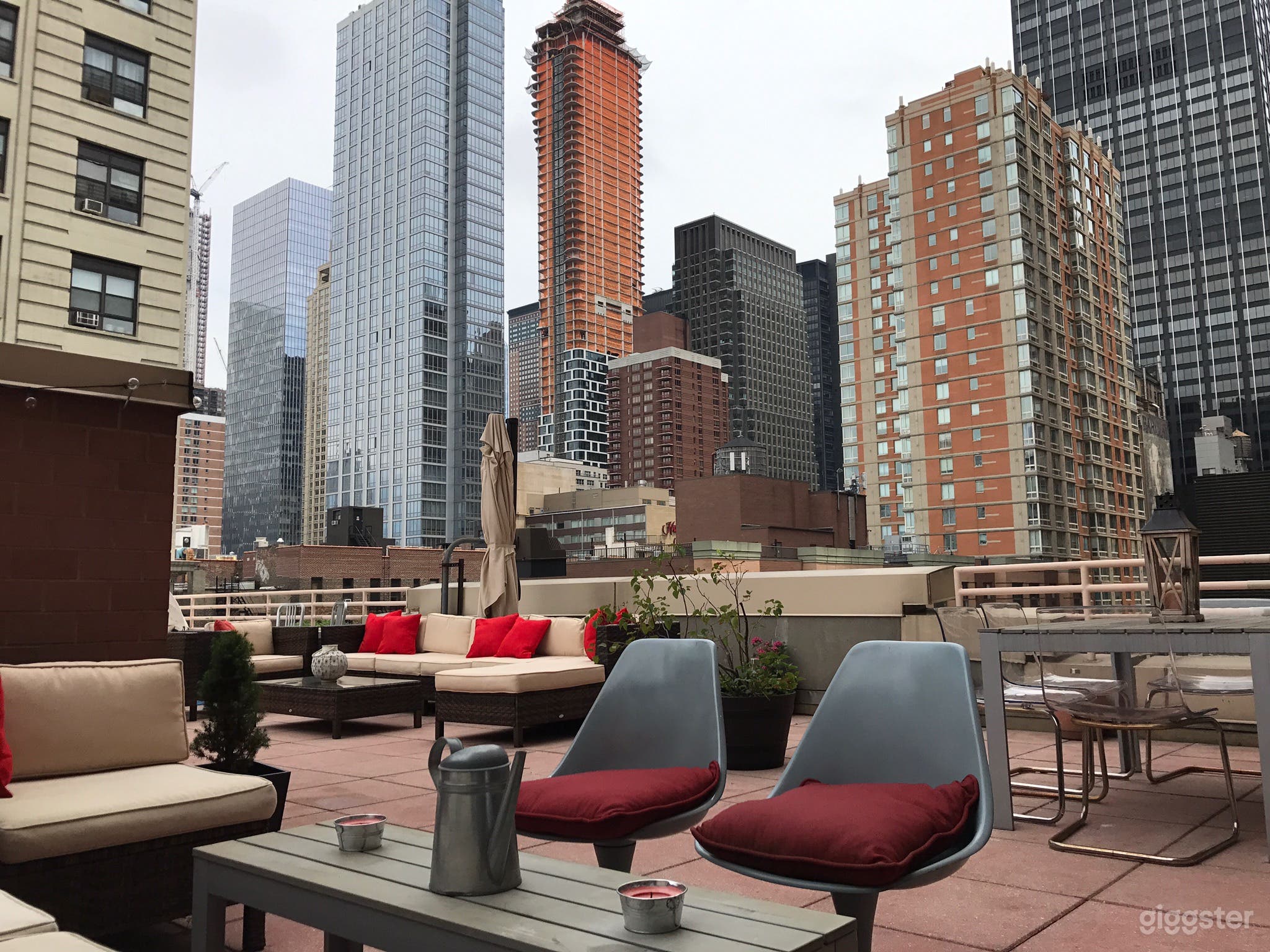 Nyc skyline terrace!