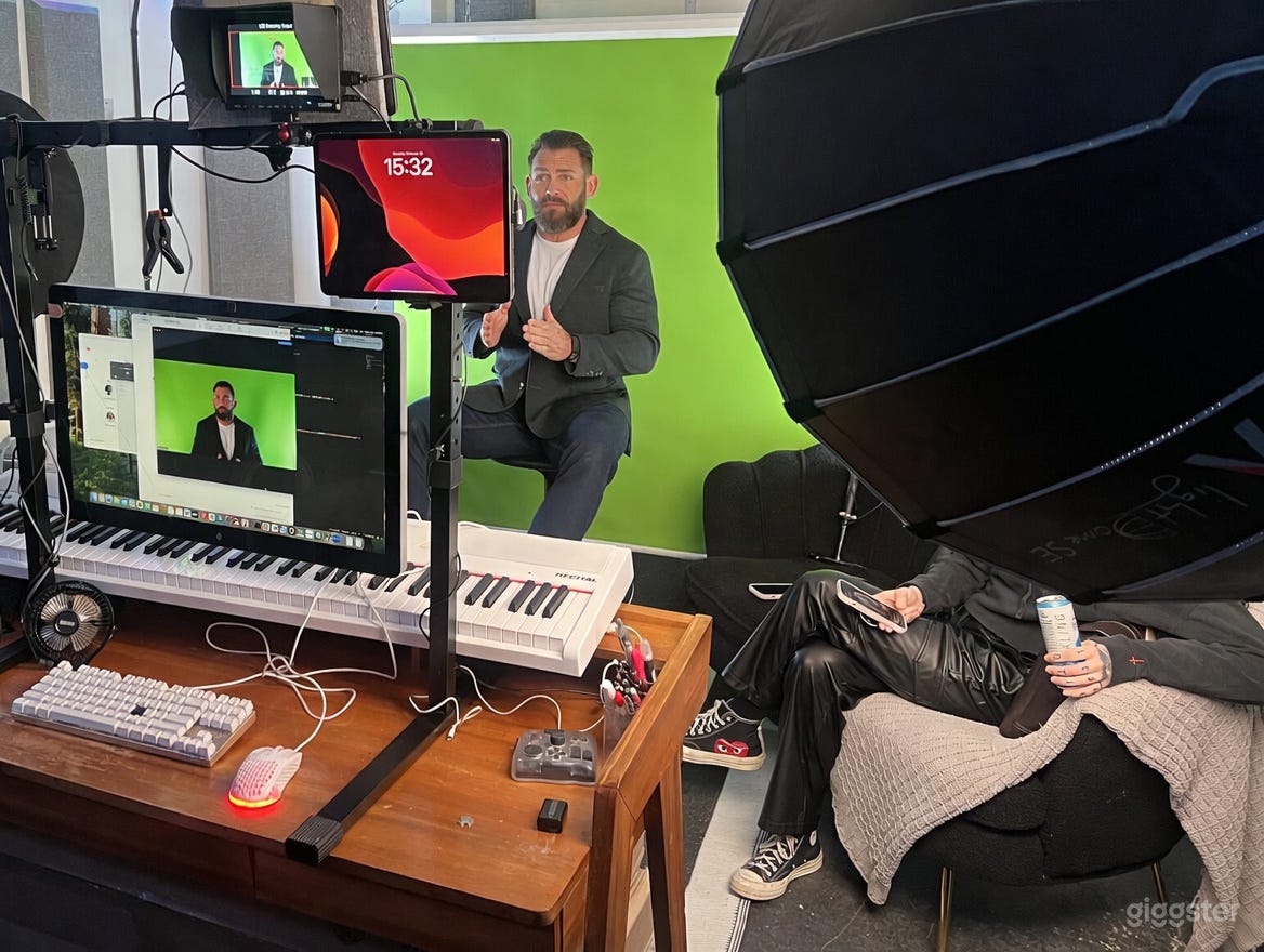 Podcast Studio w/ Cinematic Lighting – Boston Content Space Photo 3