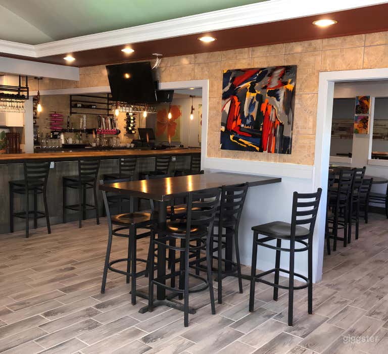  The Main Dining Room with Bar 