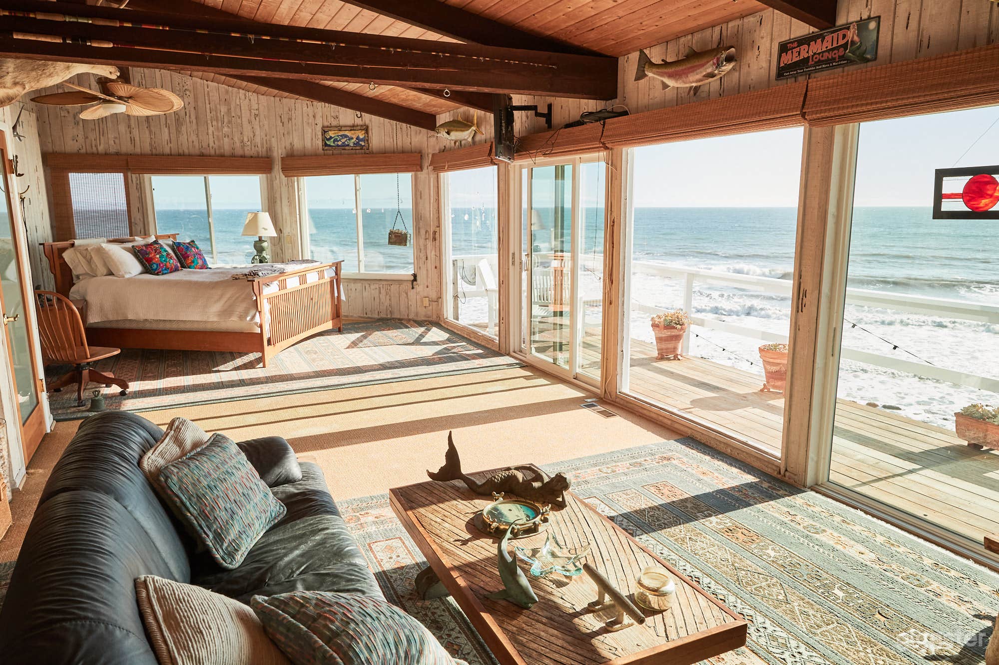 Unique Beach Front House w/ Endless Character Photo 1