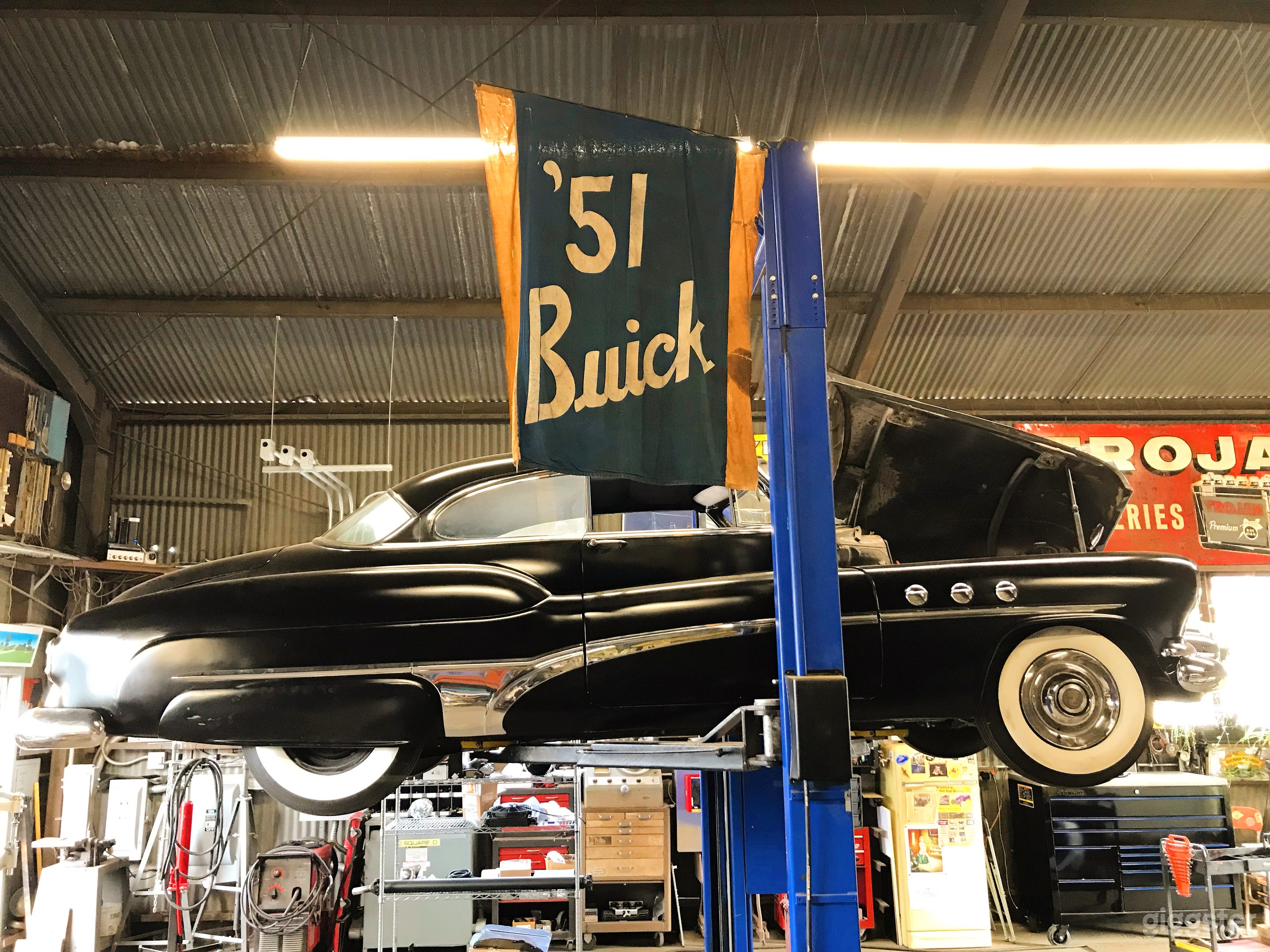 1930’s-1970’s Car Restoration Shop Photo 2