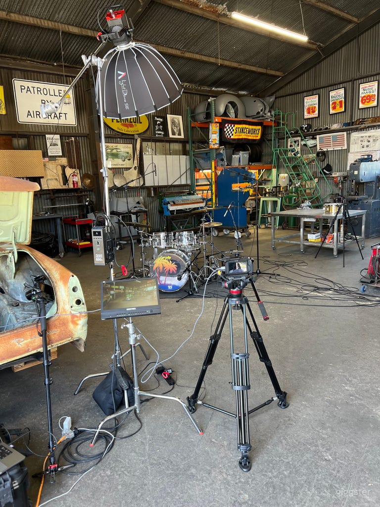  1930’s-1970’s Car Restoration Shop 