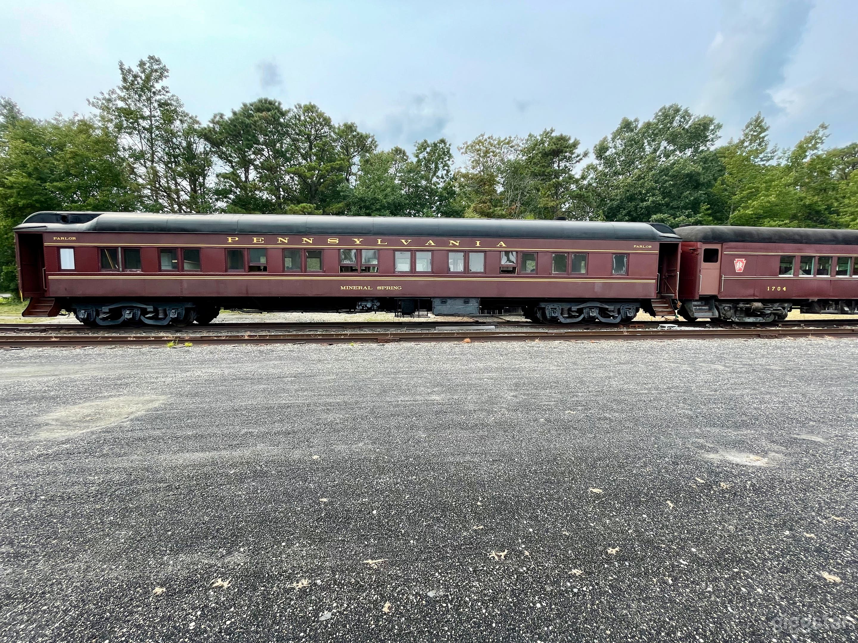 MINERAL SPRING with a matching coach