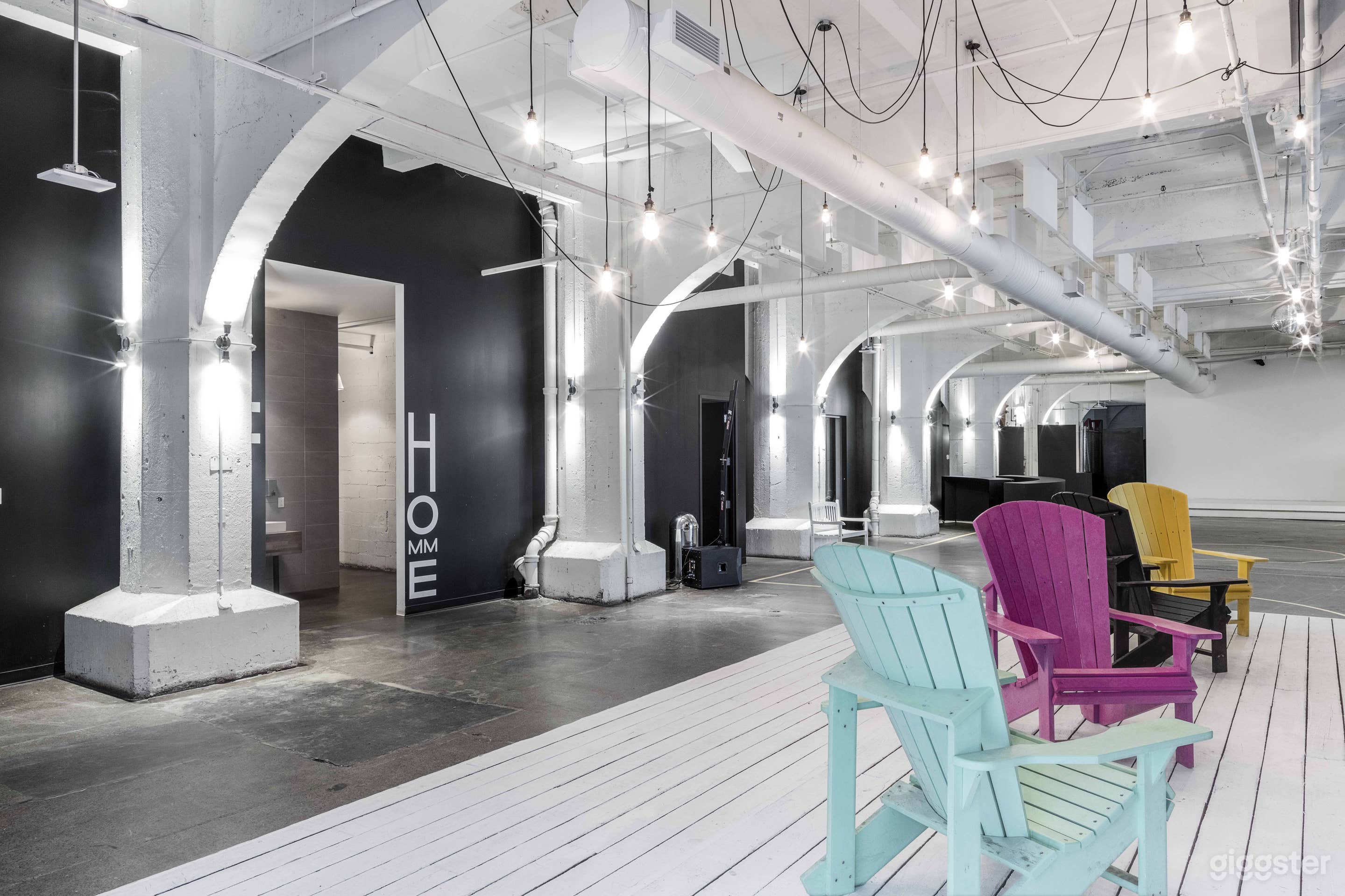 Modern industrial event space in old Montreal Photo 3