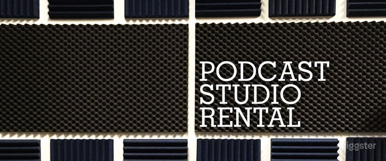  Professional podcast studio with audio engineer included! Just invite your guest and we do the rest! 