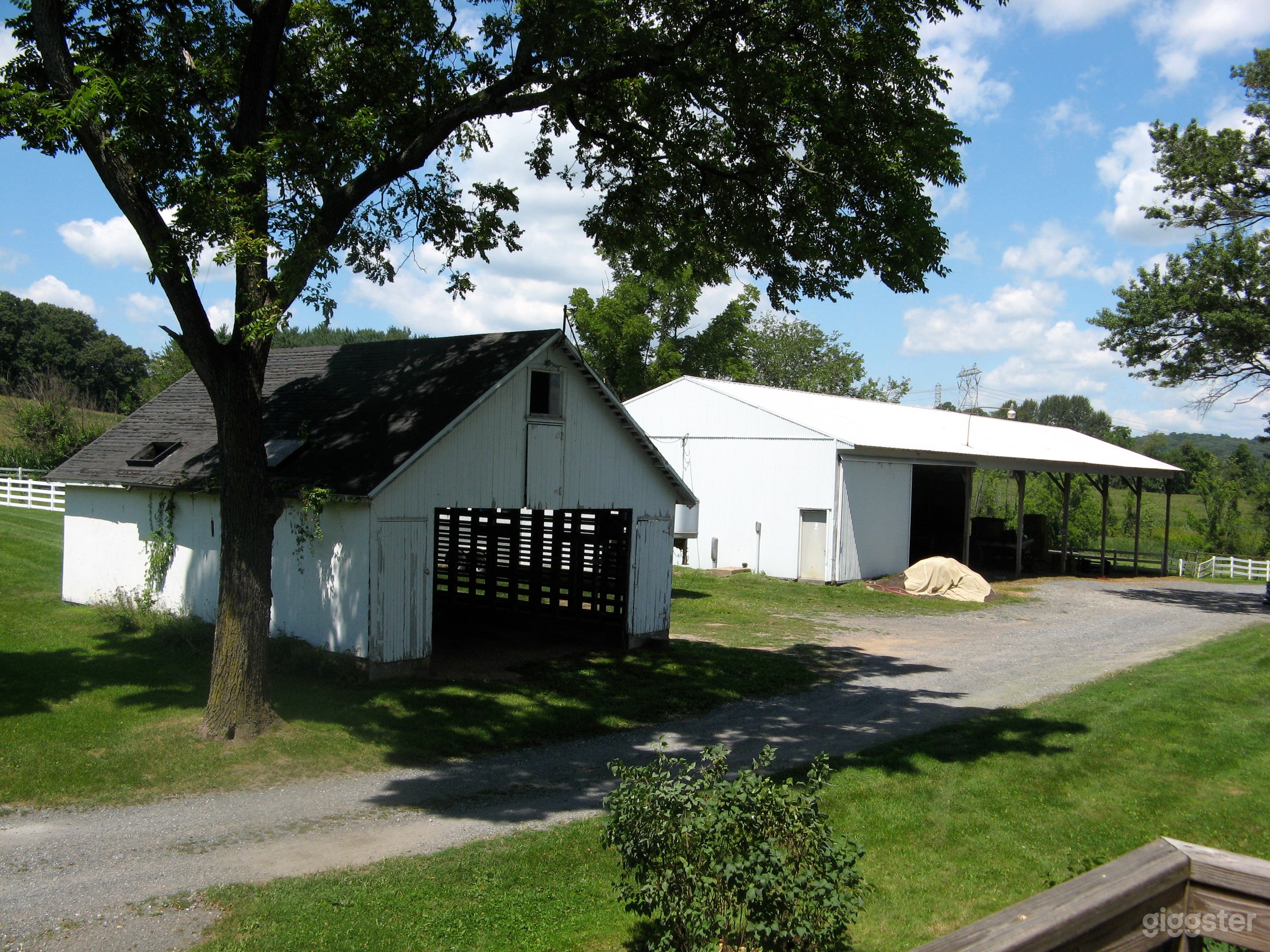 Corn Crib and Pole Barn