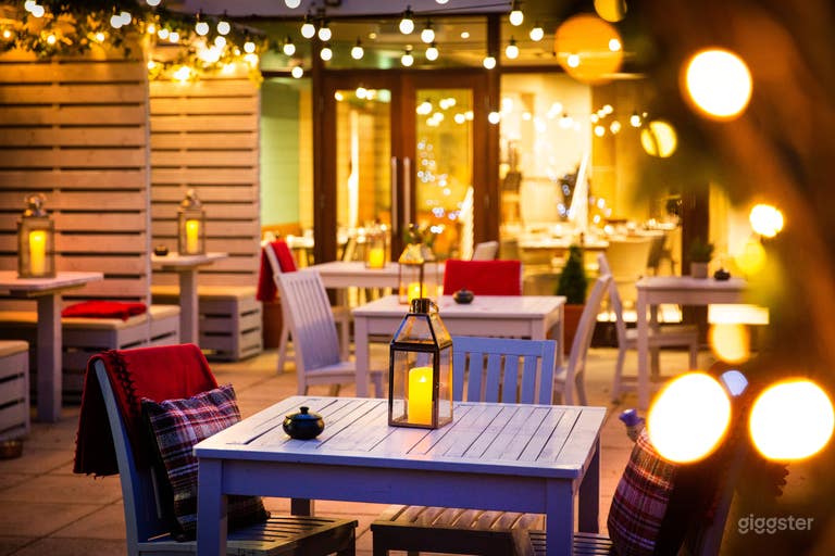  Neighbourhood Restaurant & Bar with Medical Artwork 