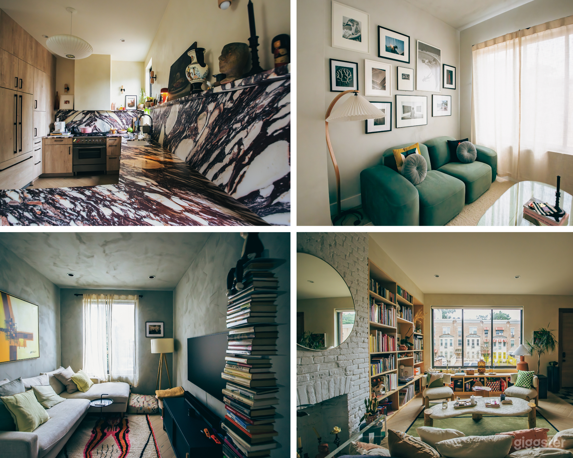 Sophisticated Studio, Sleek Marble, Modern Details Photo 1