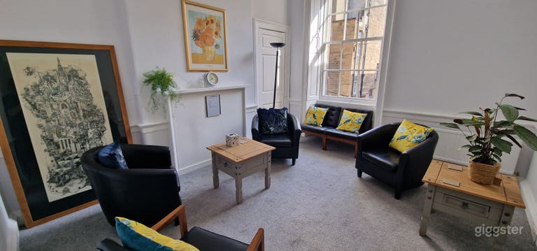  Meeting Room 2. Lots of natural light. Comfortably seats 6-8 people. Use of kitchenette by arrangement.
 