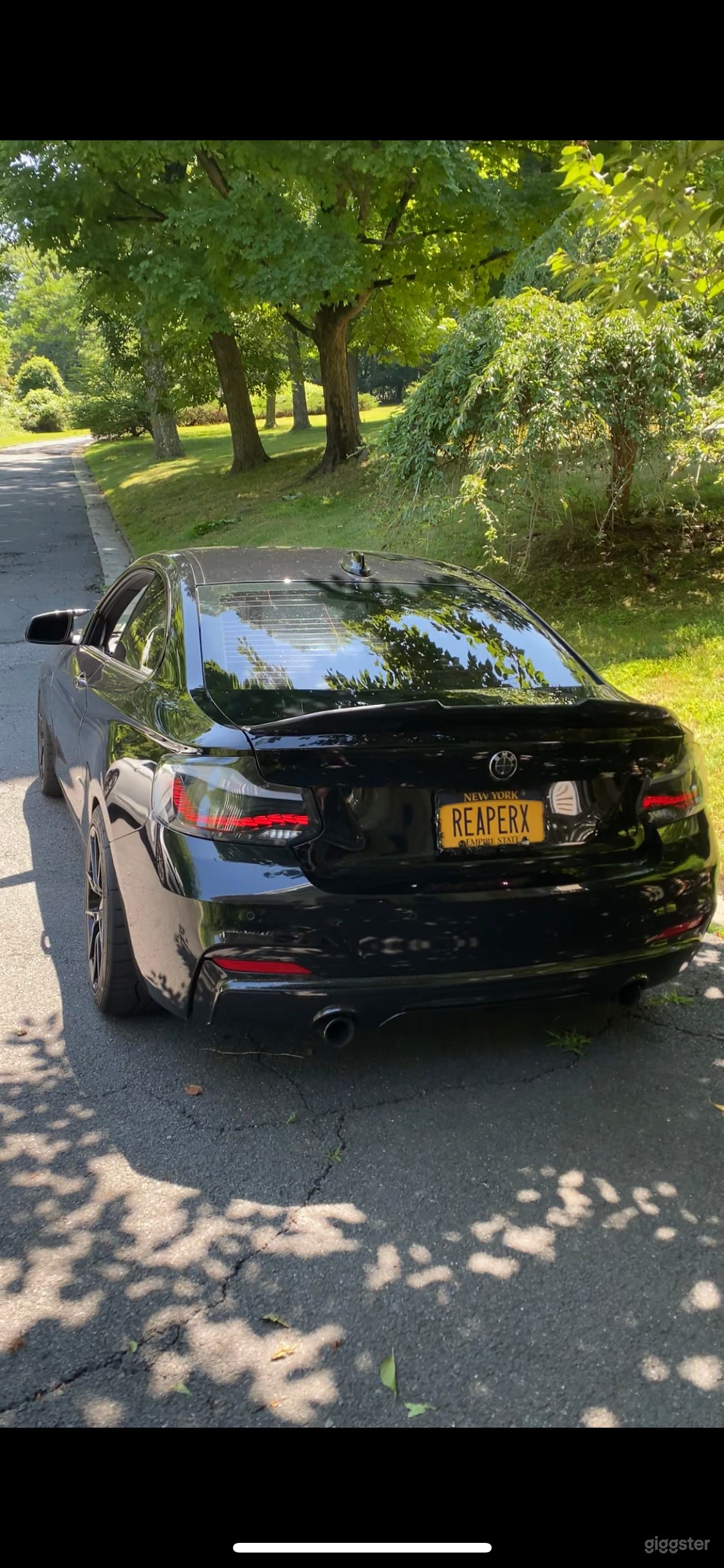 Blacked Out BMW Coupe Photo 4