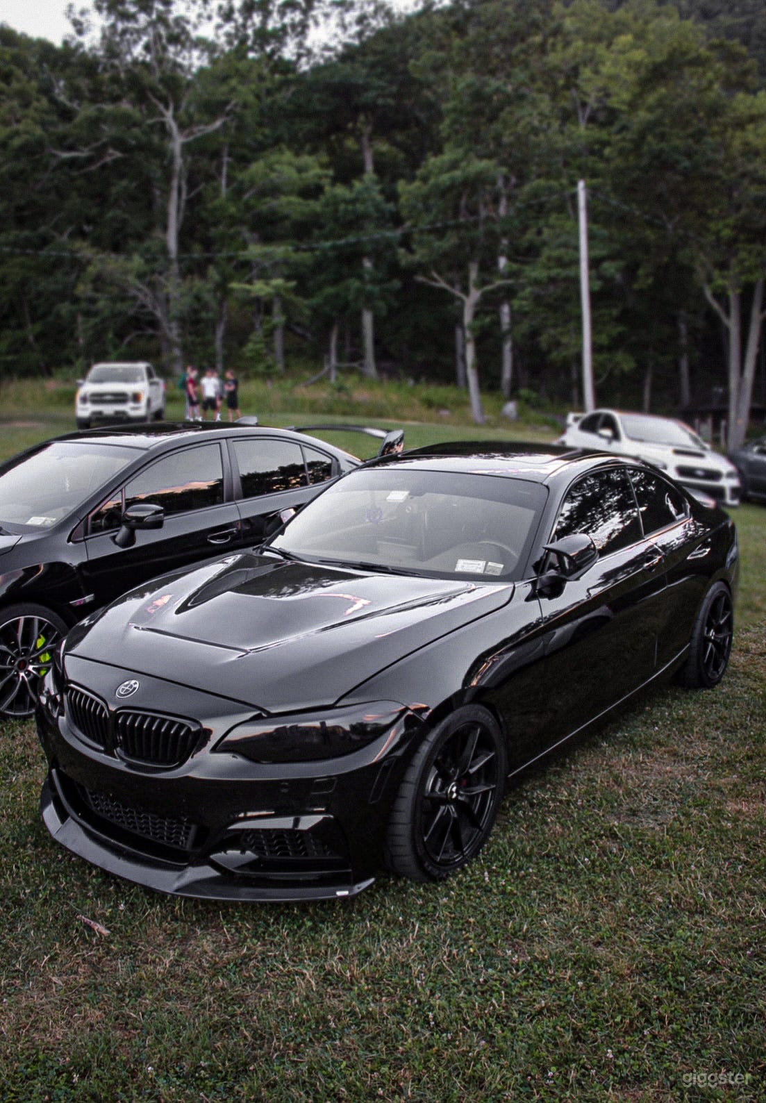 Blacked Out BMW Coupe Photo 1