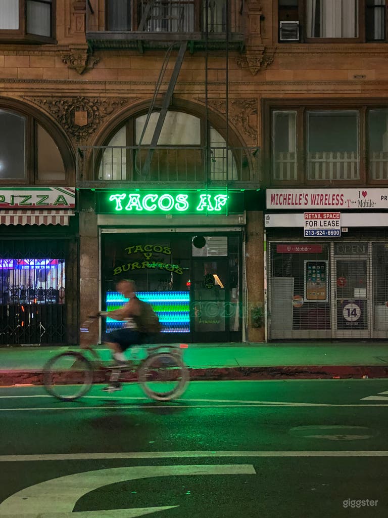  DOWNTOWN LOS ANGELES 1ONEOFAKIND TACO SHOP 