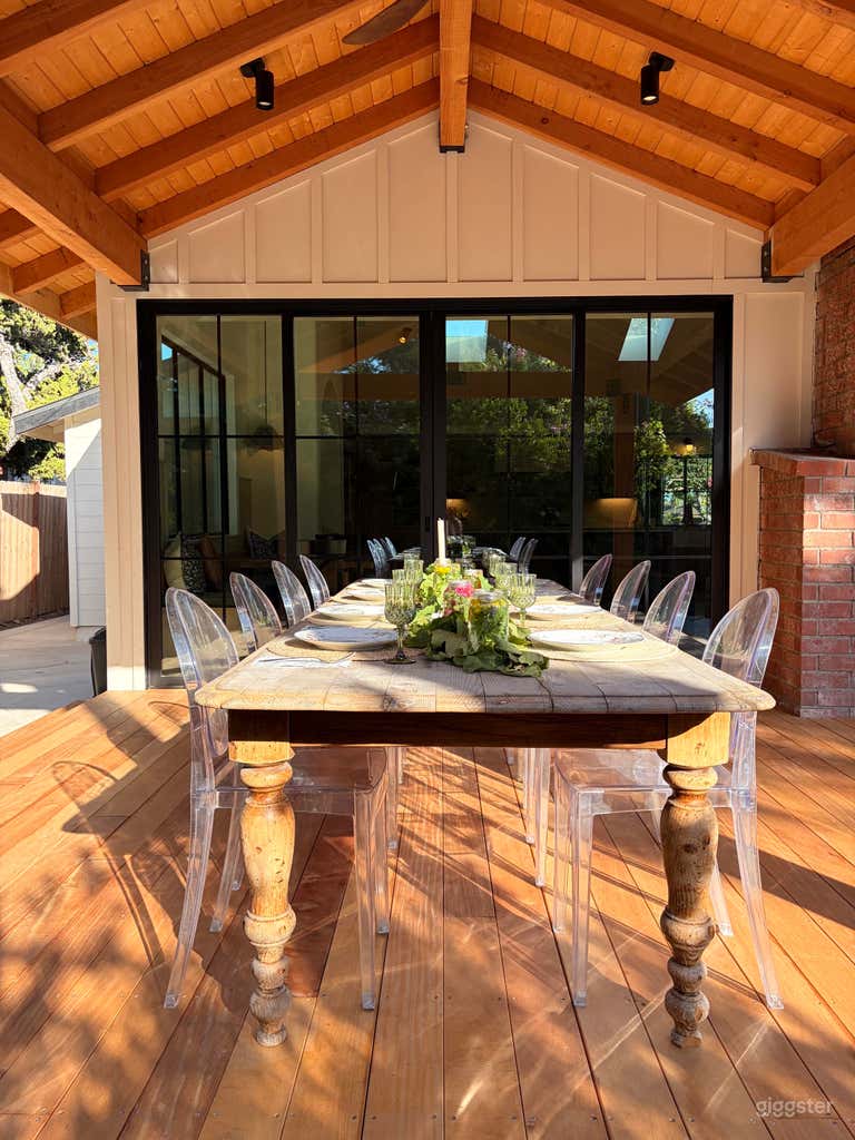  Maison moderne pour petite réunion ou tournage vidéo 