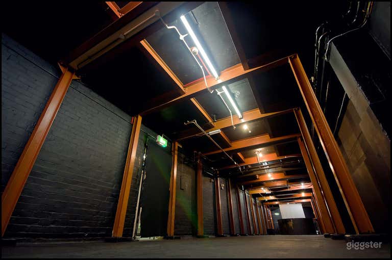  The venue is located in the former police cells, outdoor training yard and motorbike car park, the venue has a unique and industrial aesthetic to it. 

The outdoor training yard is covered in Graffiti and is the perfect location for an alleyway shot.  