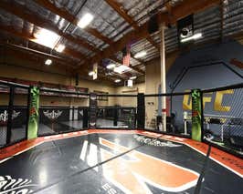  Huge Training Octagon with World Class Amenities Two Miles from the Strip 