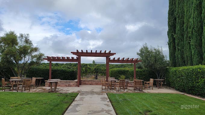 Enchanting Venue with Vineyard View Photo 3