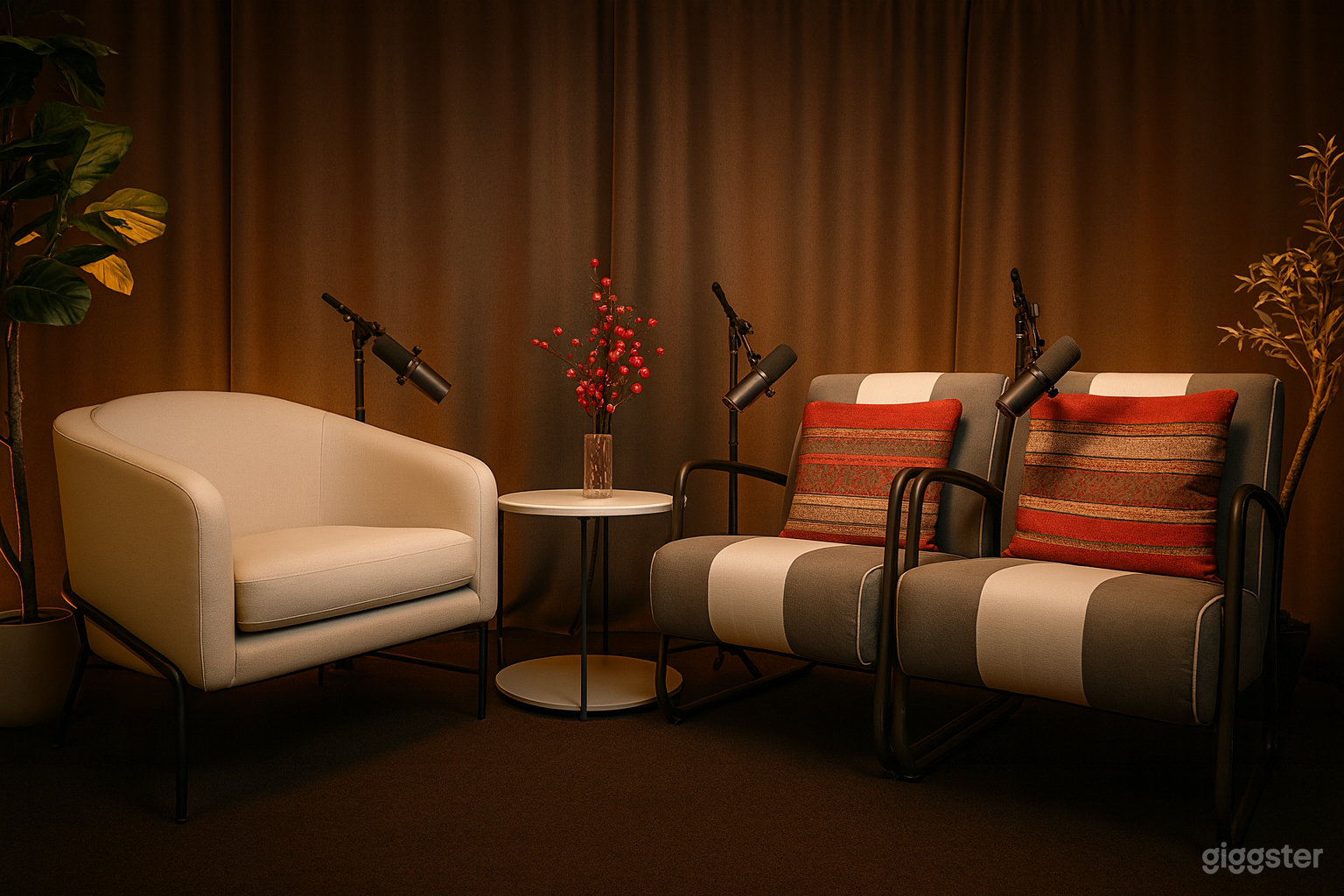 Historic Hollywood Podcast Studio | Multi-Cam 4K + Audio Photo 1
