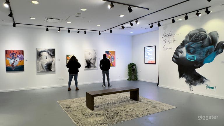  Mural work done in the space 