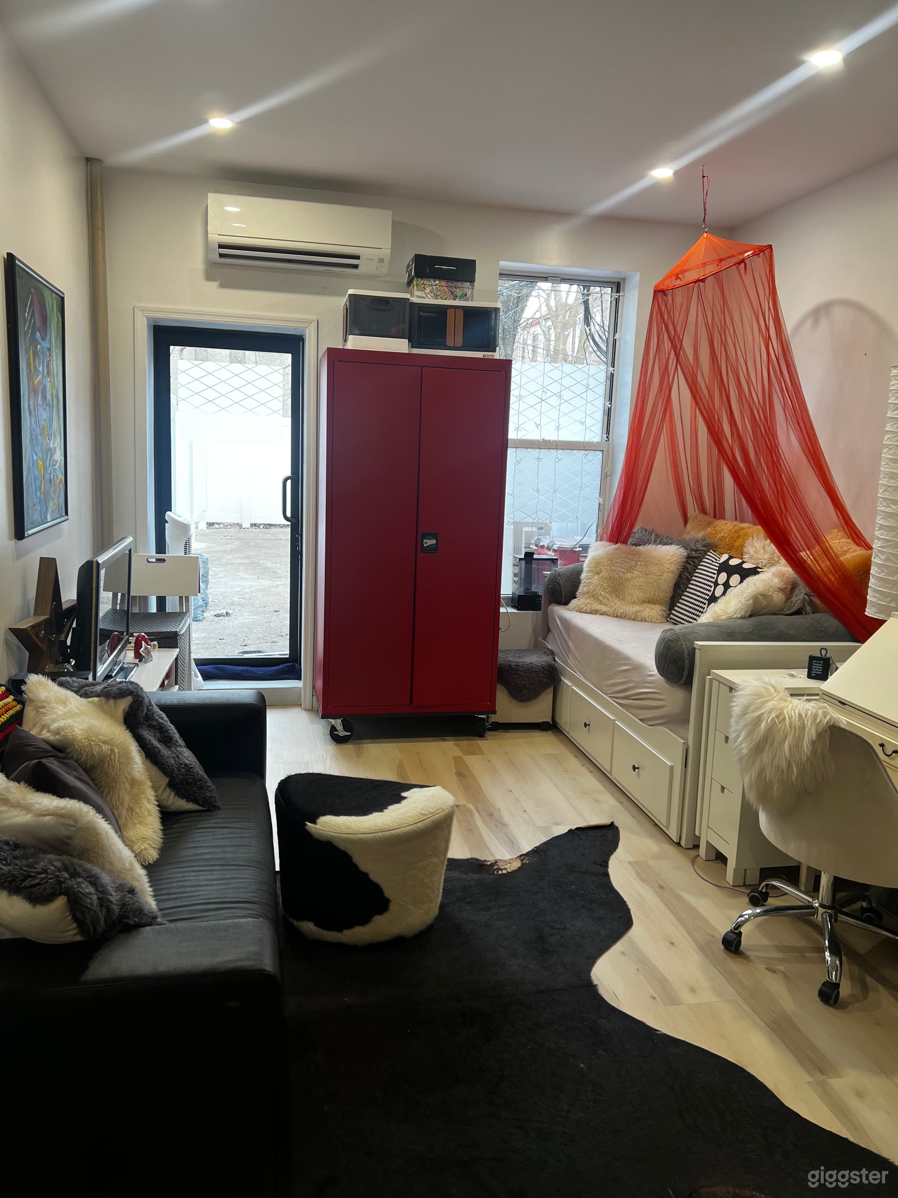 Apartment view from front door 