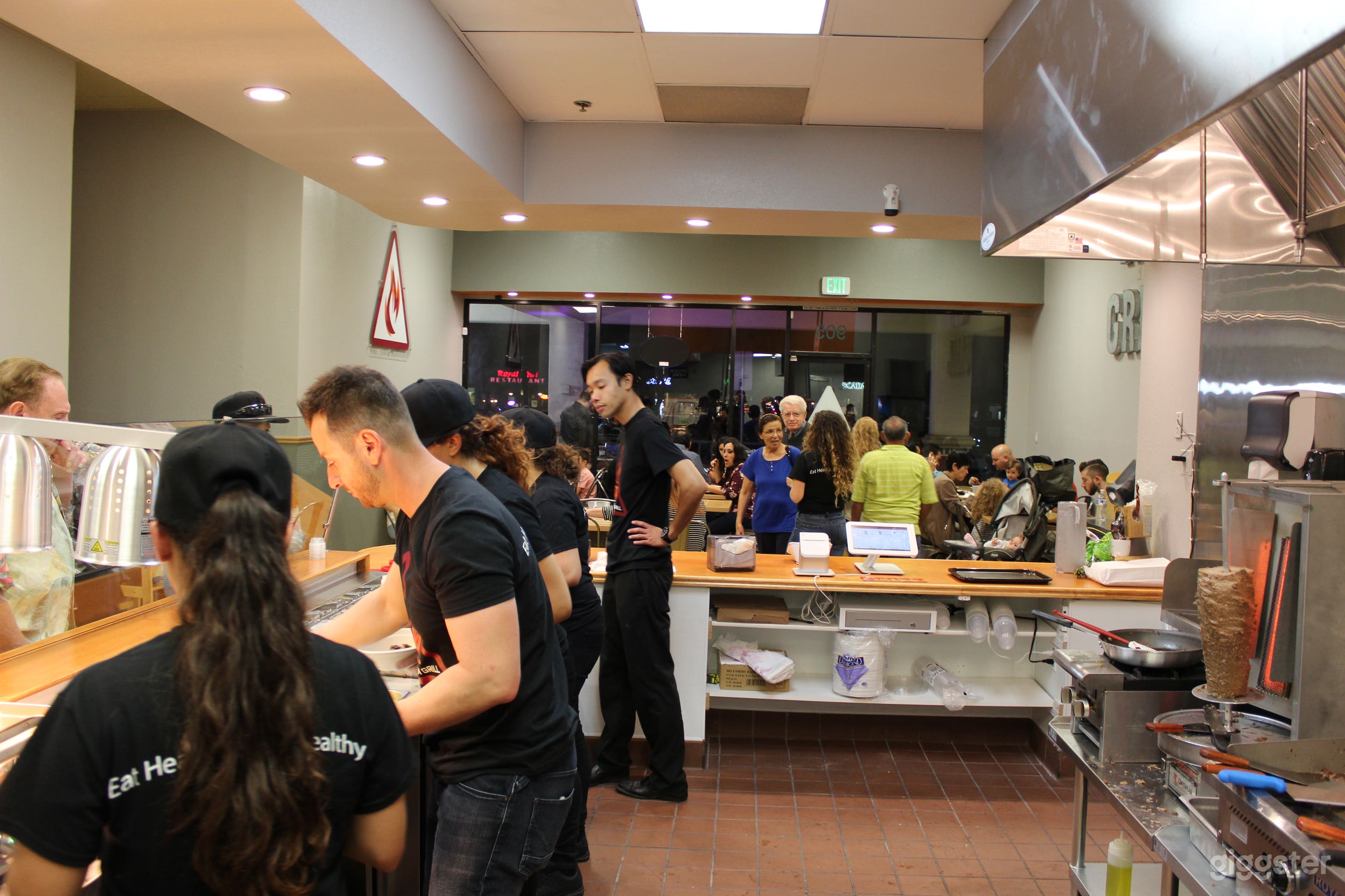 Modern Industrial Mediterranean Restaurant  Photo 2