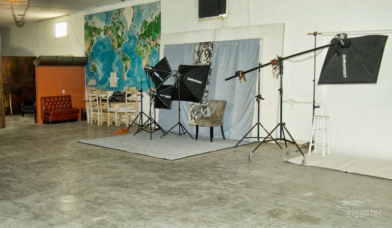  Studio in converted 1928 Grocery store. 