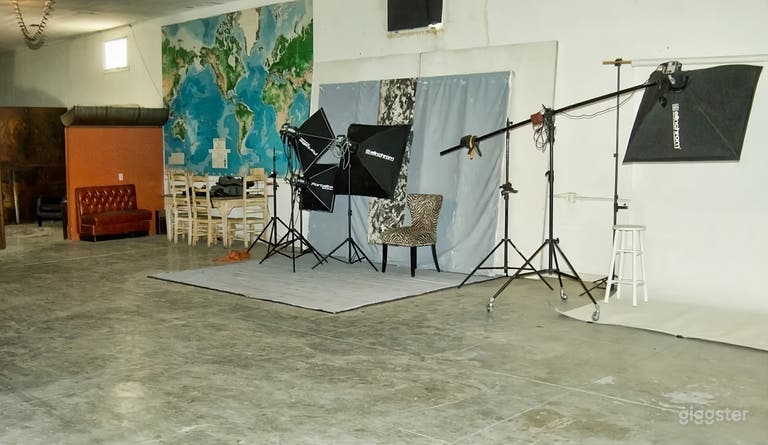  Studio in converted 1928 Grocery store. 