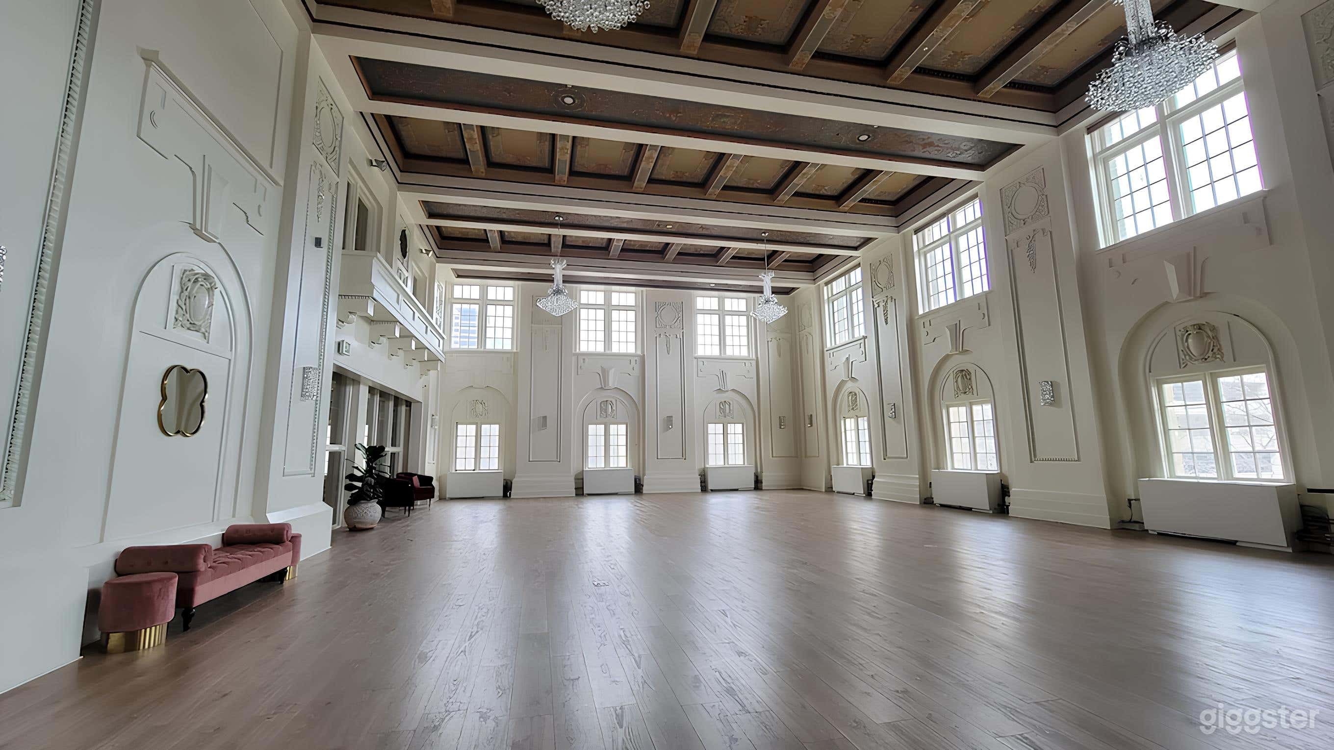 Elegant Historic Ballroom For Film, Photo, & Events Photo 2