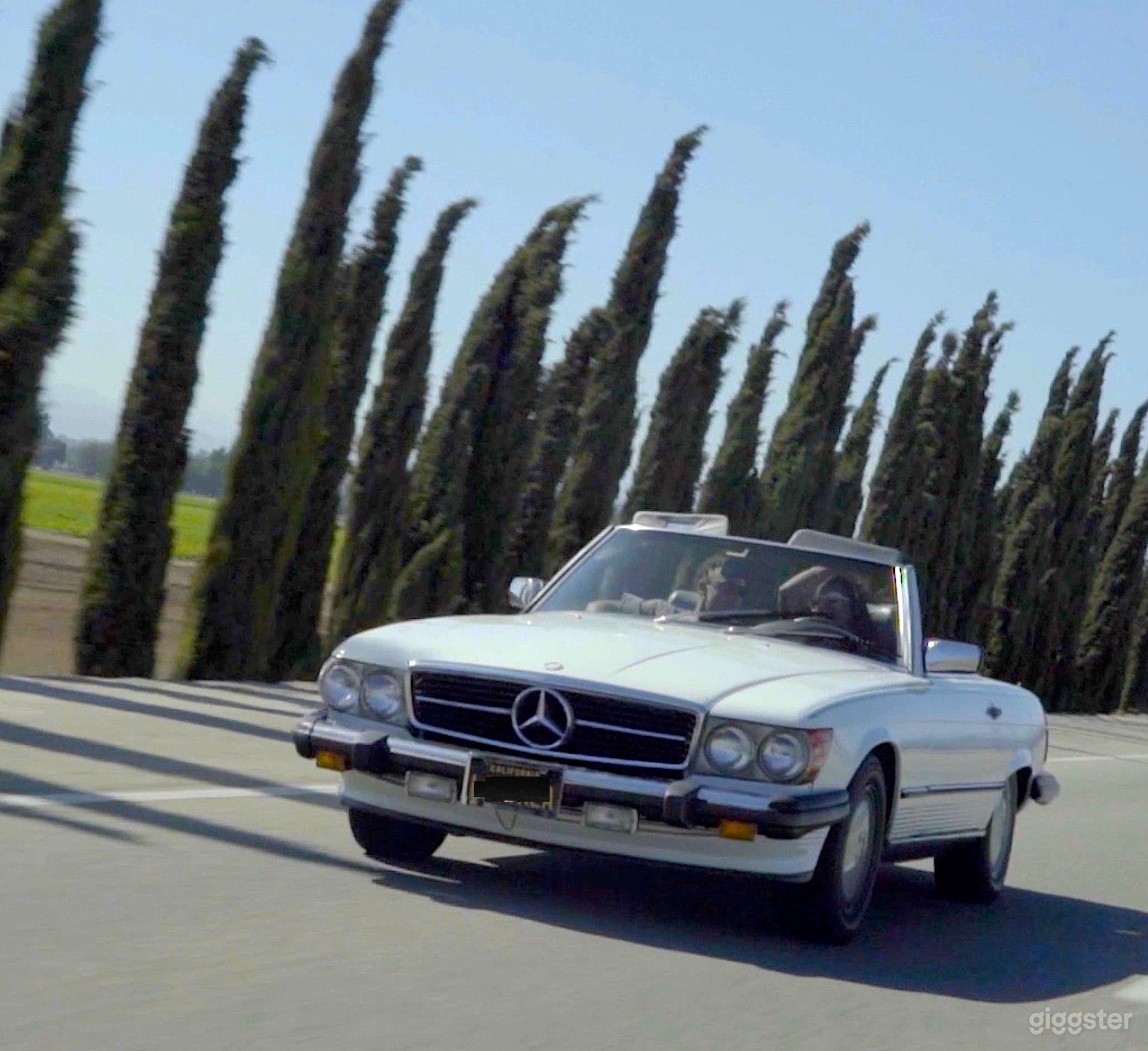 #76,083 Classic 1987 Mercedes Benz Convertible Photo 1