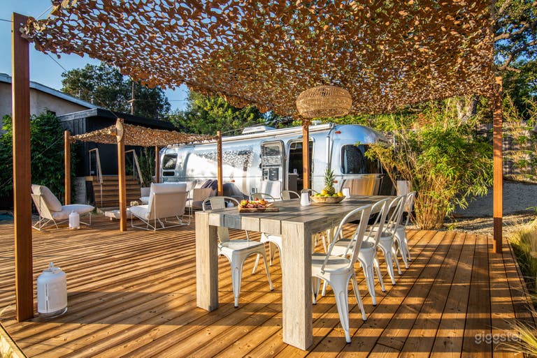  Airstream in Hollywood Hills with city views 