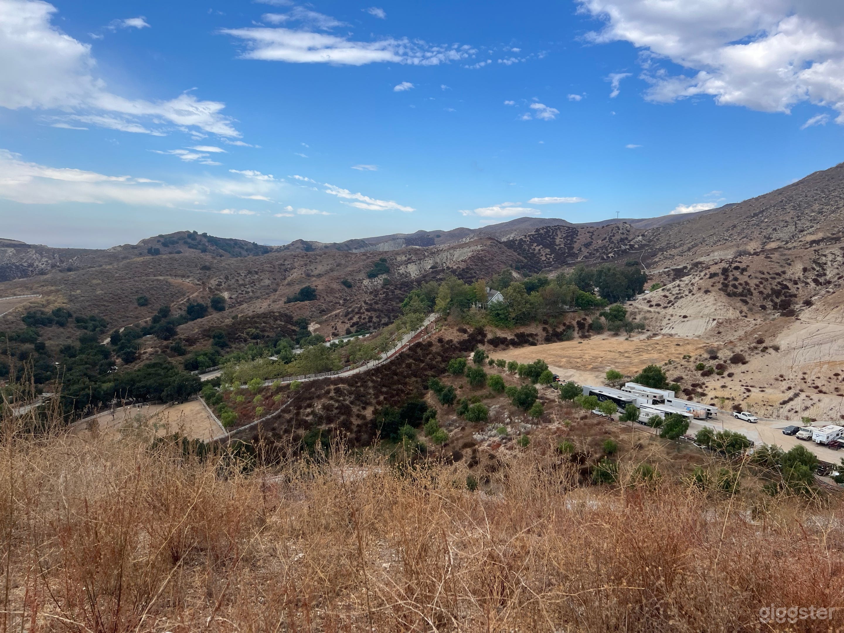Old Western Style Ranch Town with Red Barn Photo 1