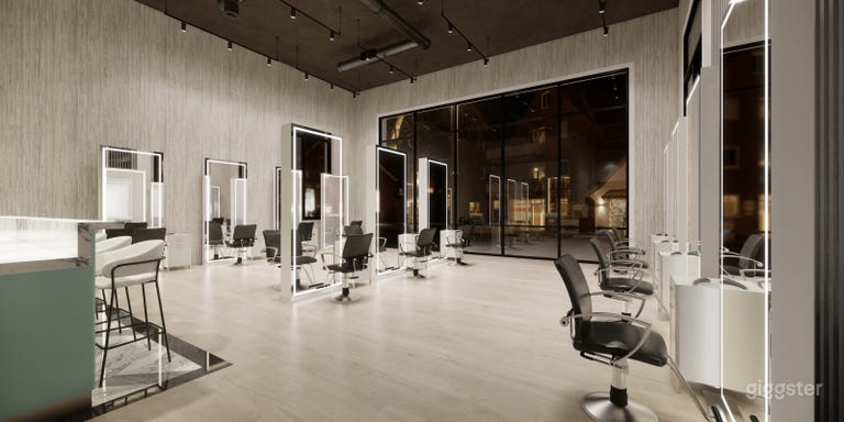  Salon de luxe moderne à Buckhead – 3 800 pieds carrés 