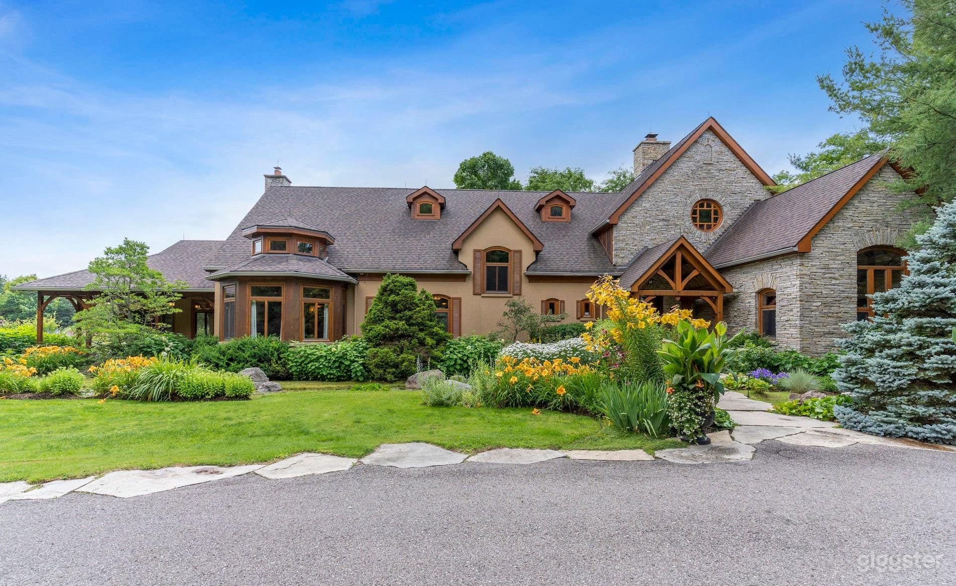 Unique Chateau on 56 acres of private trails in the GTA. Photo 1