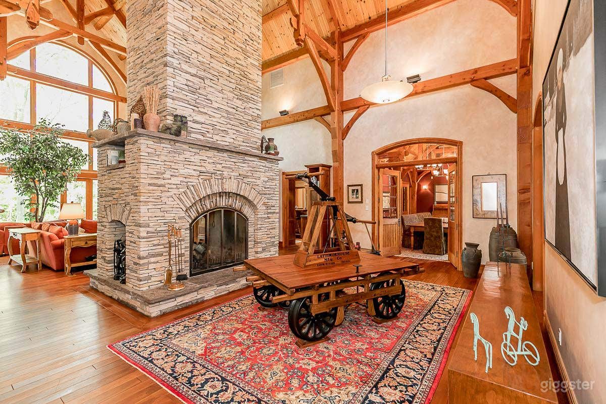 Unique Chateau on 56 acres of private trails in the GTA. Photo 3