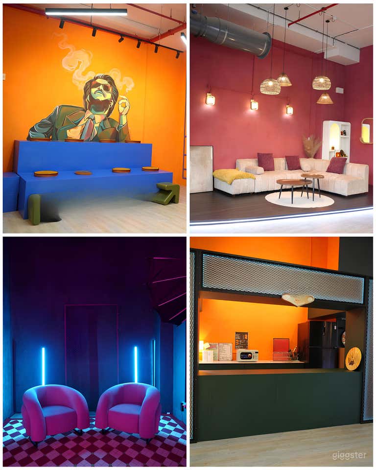  4 Filming Spaces For Filming 