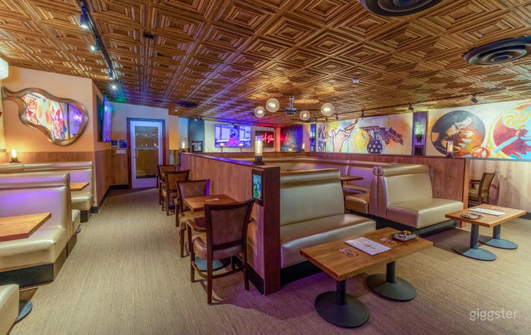  Upstairs consumption lounge  