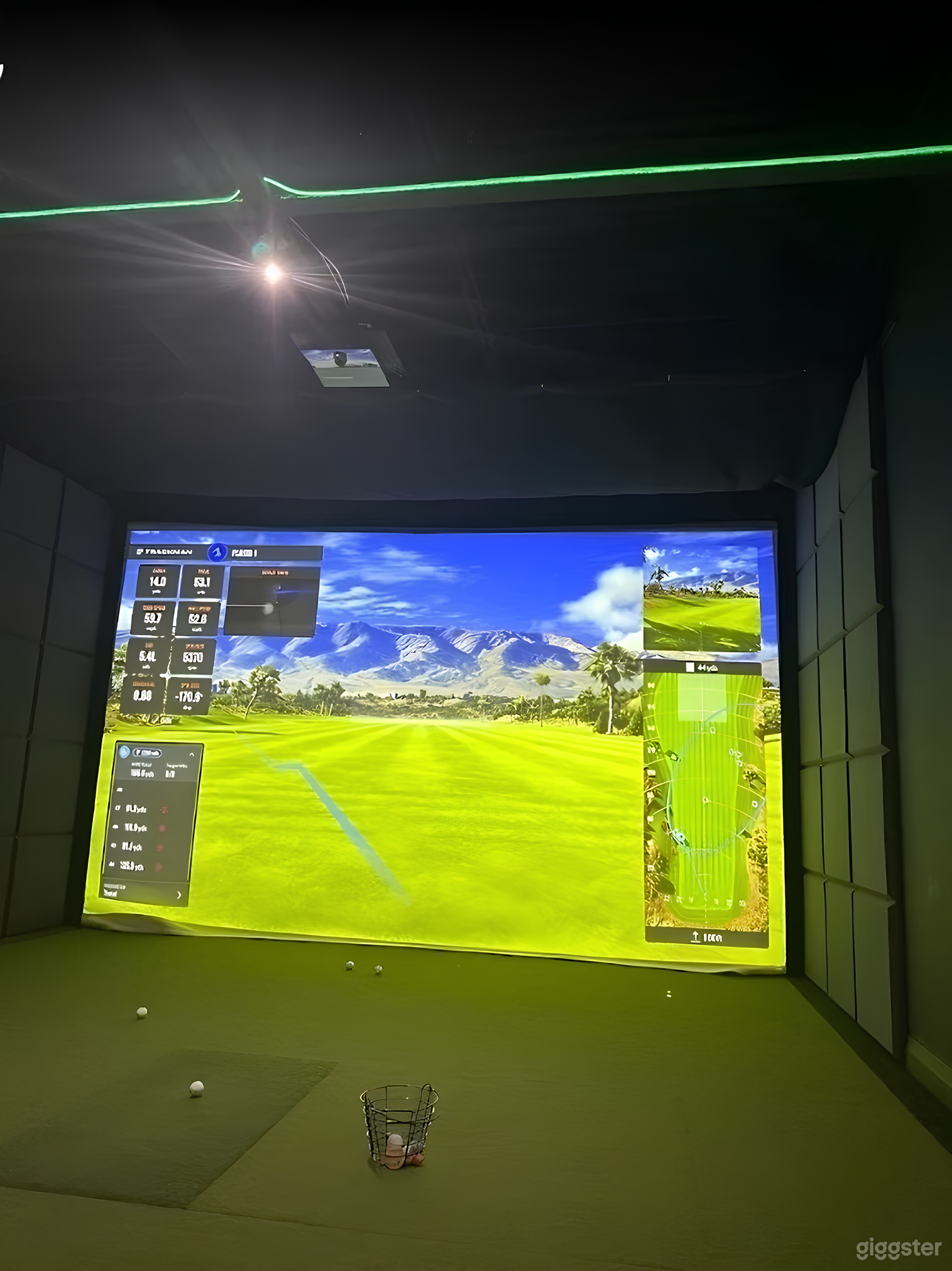 Private Indoor Golf Lounge with 4 Simulator Rooms Photo 4
