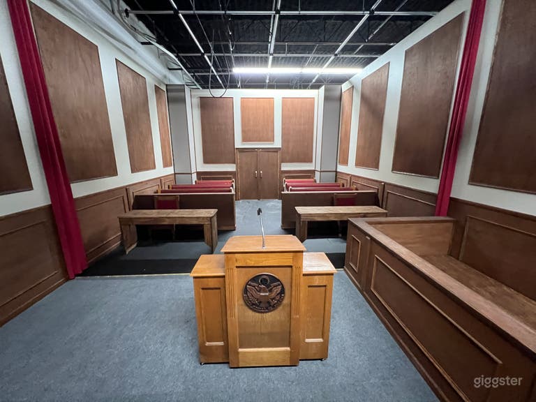  Courtroom Set in Atlanta 