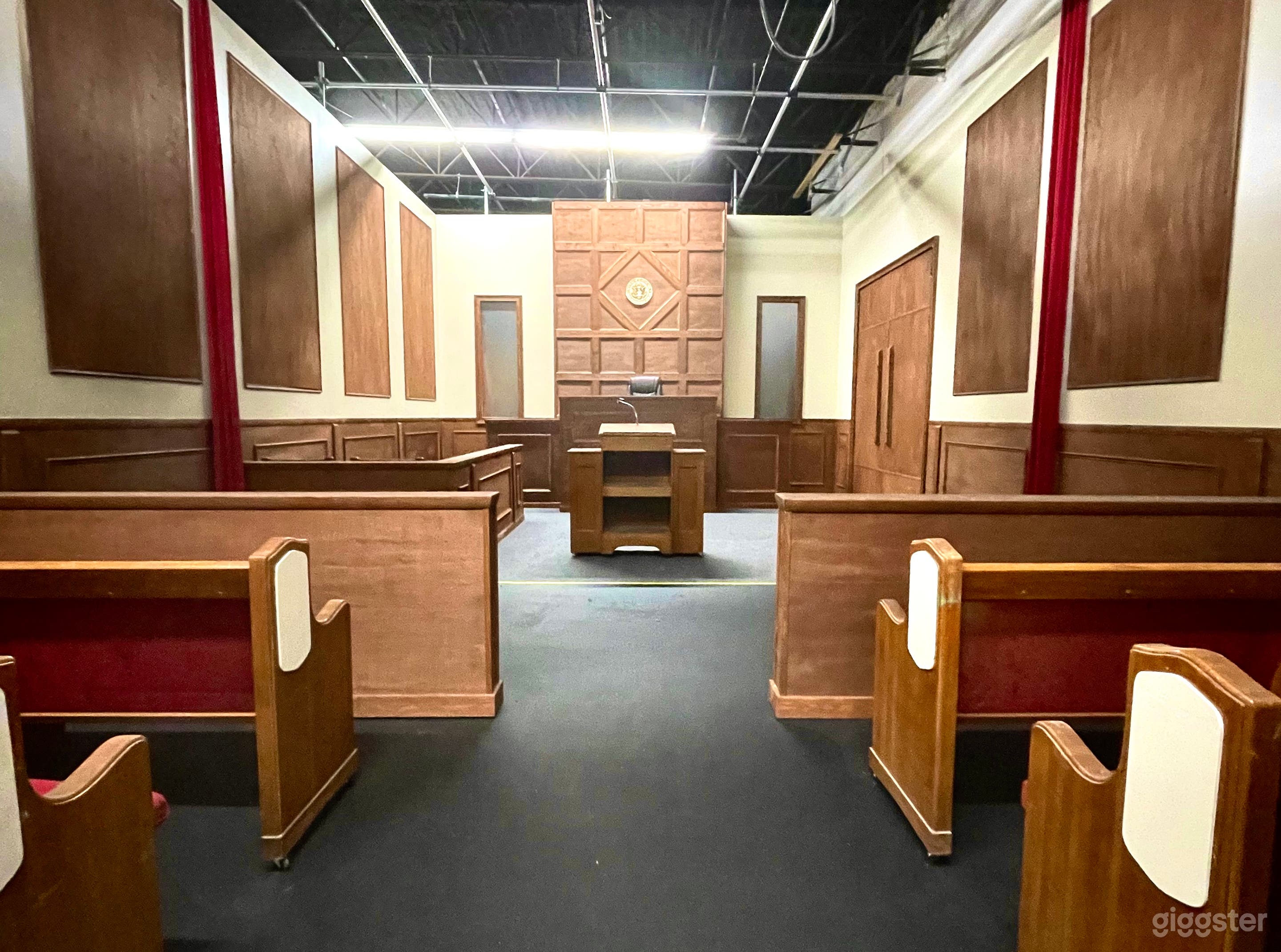 Courtroom Set in Atlanta Photo 2