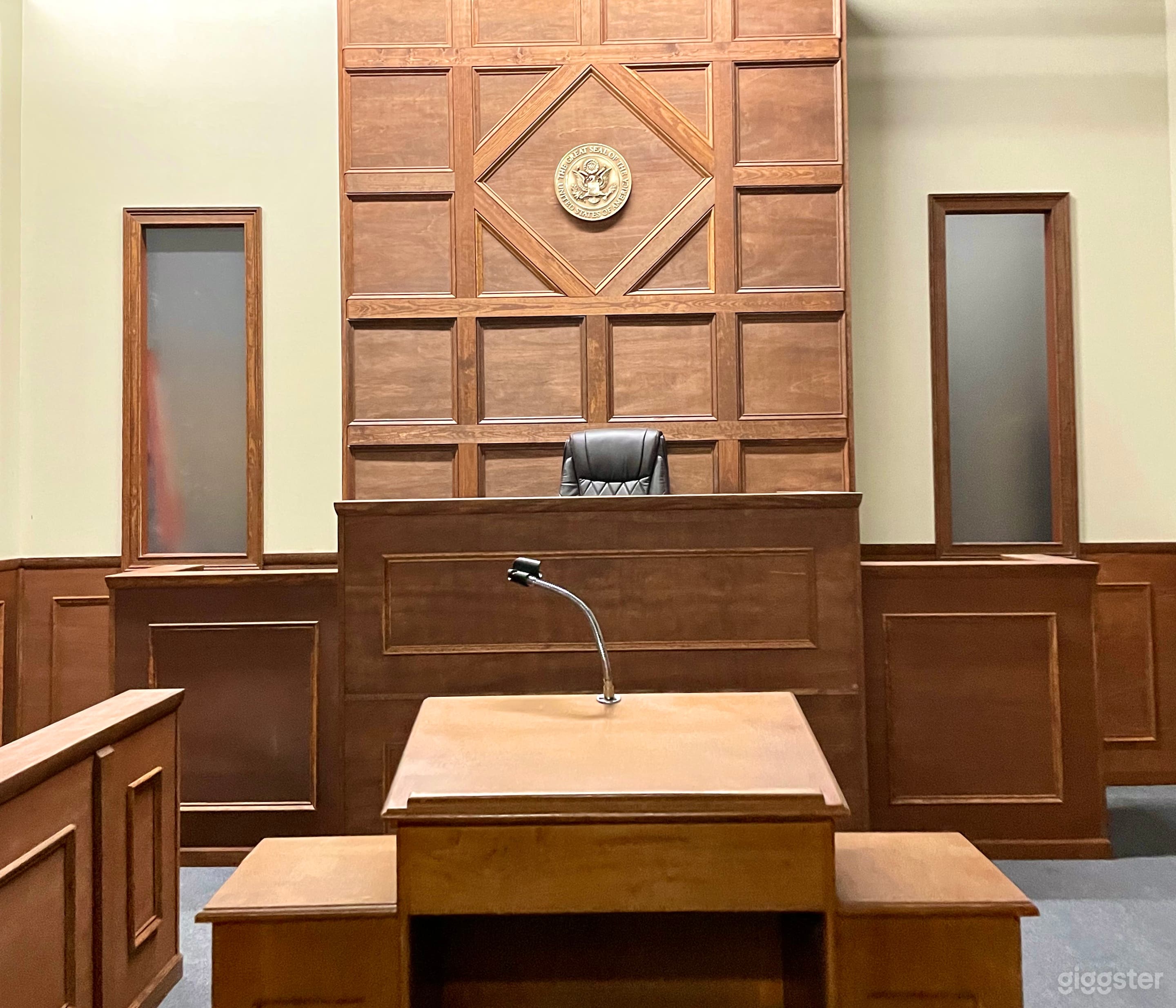 Courtroom Set in Atlanta Photo 1