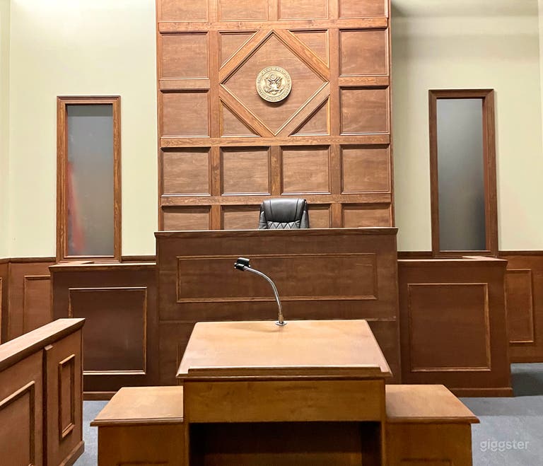  Courtroom Set in Atlanta 