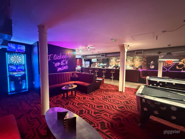  Two-Floor Games Bar – private events - Film location 