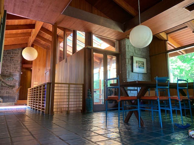 Upstate NY Mid-Century Modern House with Pond Photo 4