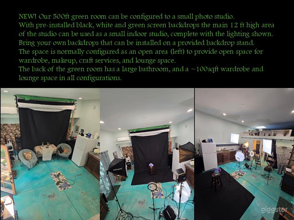 Lush Jungle & Outdoor Studio Photo 2