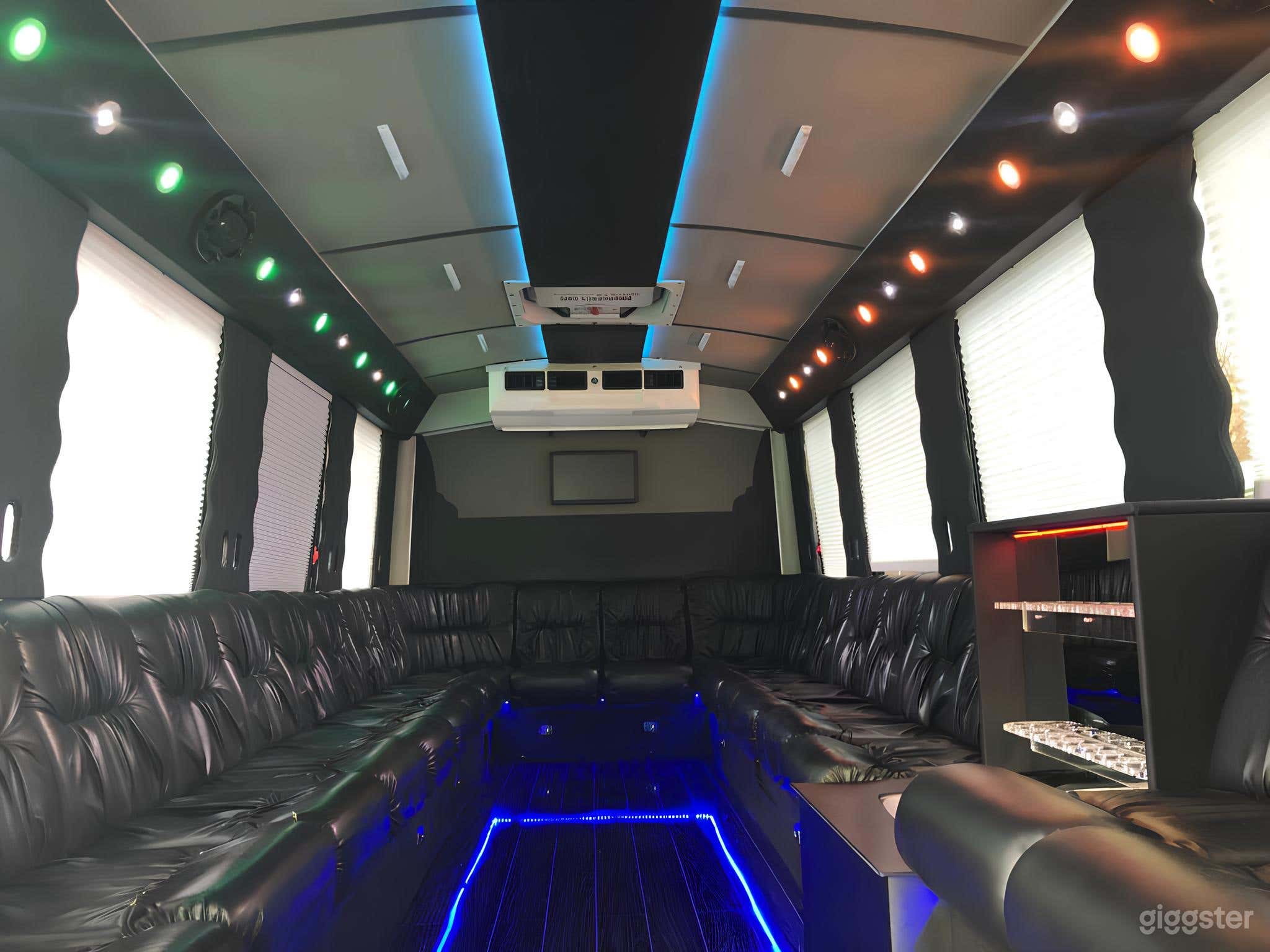 22 Passenger Limo Party Bus Photo 4