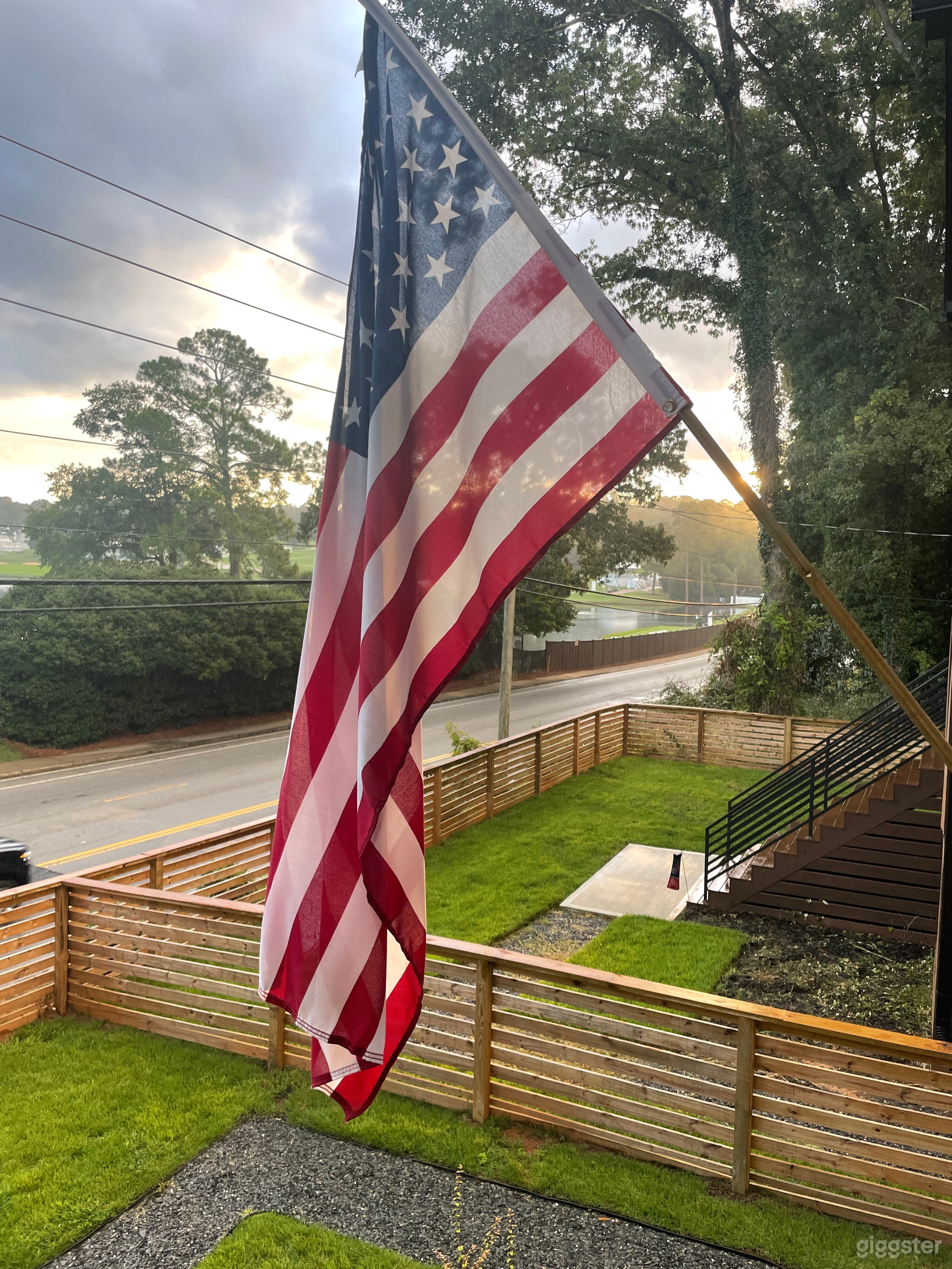 Front of house from porch