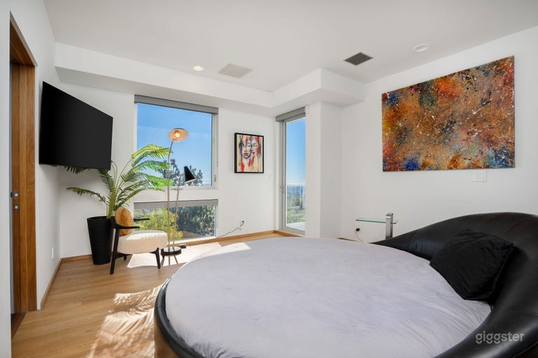  Contemporary Beverly Hills Mansion with Funky Twists 